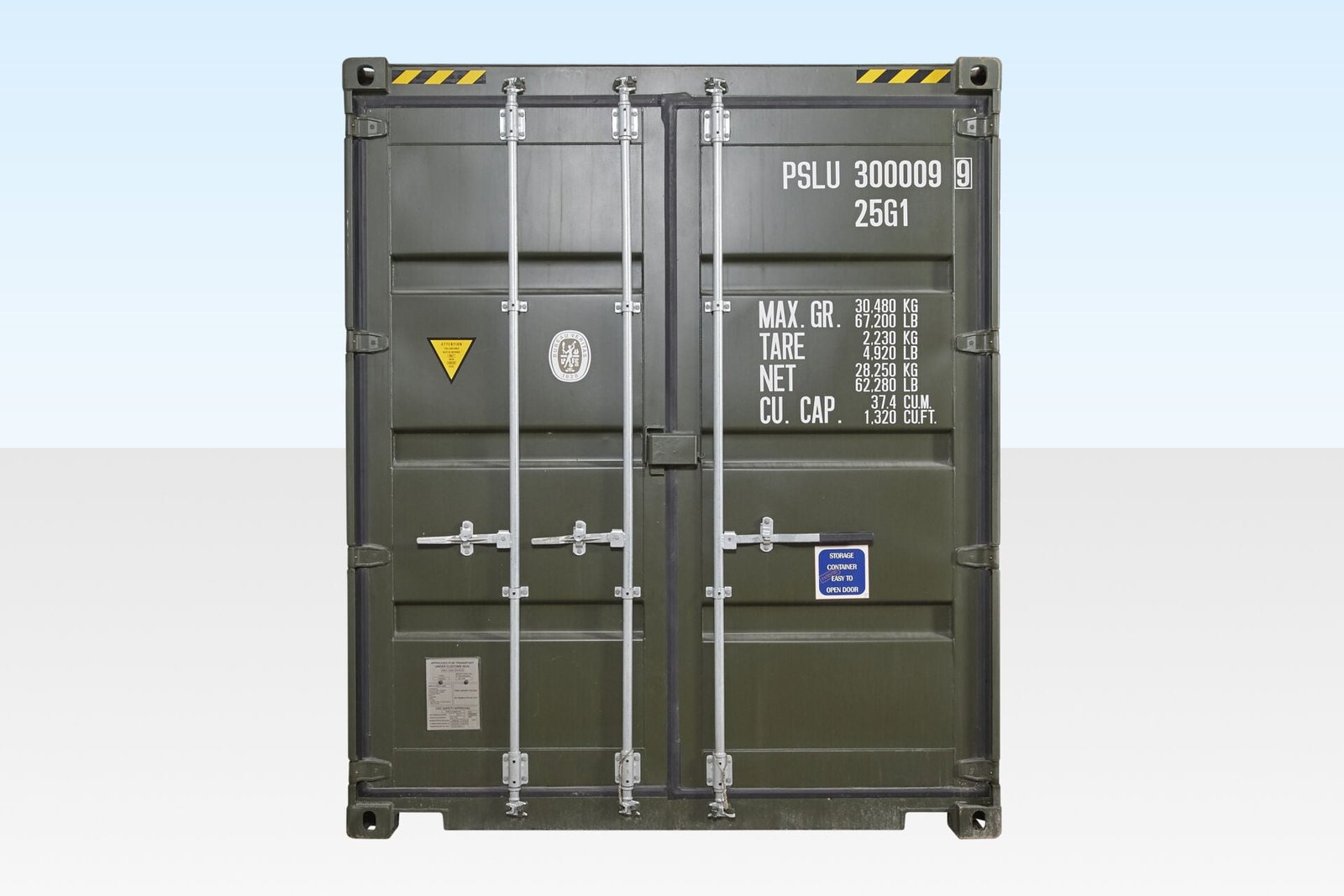 20ft High Cube Container – One Trip (9ft 6′ high) - Image 3