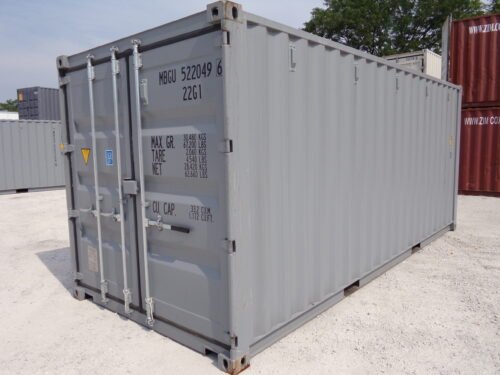 20 ft Standard Shipping Container – Corten Steel, Wind and Watertight_