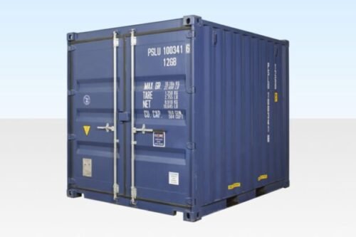 10ft Blue Shipping Container – Corten Steel