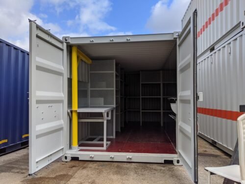 20ft New Workshop Container with Electrical System and Workbench