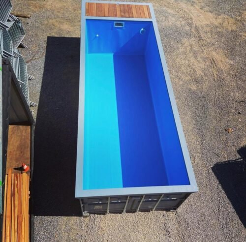30ft Converted Shipping Container Swimming Pool