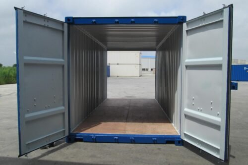 20 ft Tunnel Container – Double End Doors, Corten Steel, CSC Plated