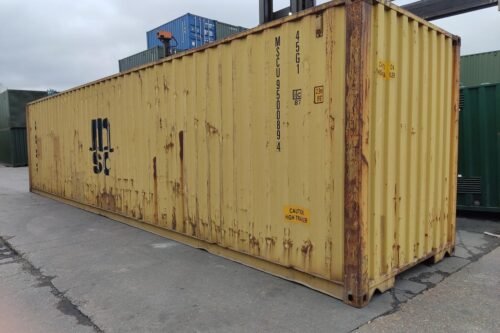 20 ft Shipping Container – Corten Steel, Wind and Watertight, 28mm Marine Ply Floor..
