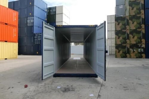 40 ft Tunnel Container – Double End Doors, Corten Steel, CSC Plated
