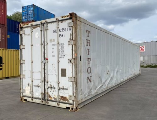 40ft Used Refrigerated Container with Functional Cooling Unit