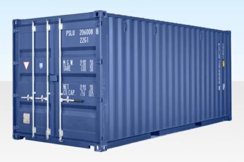 20 ft Shipping Container – Blue, Corten Steel, CSC Plated, 28mm Marine Ply Floor