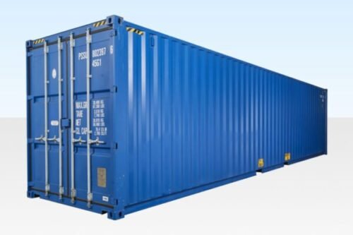 40 ft High Cube Container – Corten Steel, 28mm Marine Ply Floor, CSC Plated