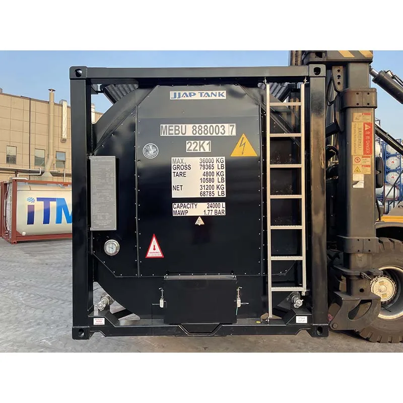 20 ft Stainless Steel Tank Container – Liquid Transport - Image 3