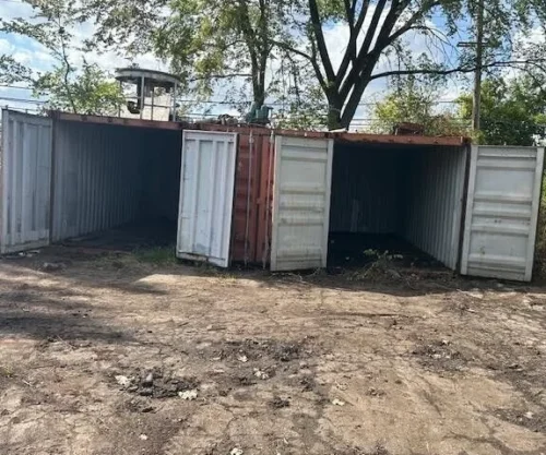 20 ft Shipping Container – Steel Construction with Double Doors